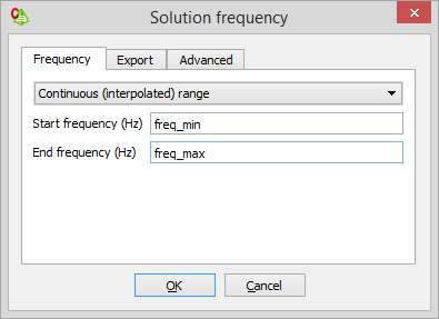 Setting the Simulation Frequency