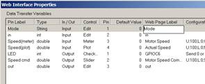 WebInterface db3