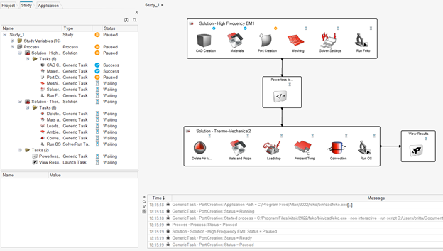 Running Process Video Button Execute a Process - Analyst