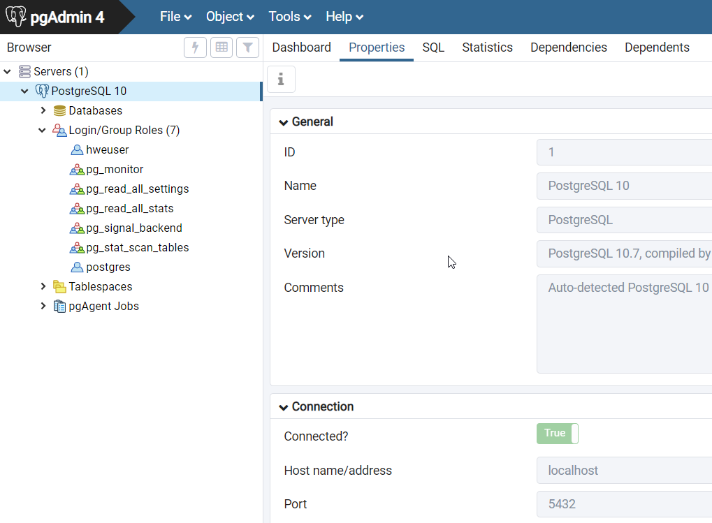 Postgresql Name PostgreSQL Installation and Configuration