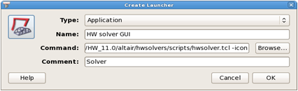Run Optistruct Icon Run OptiStruct