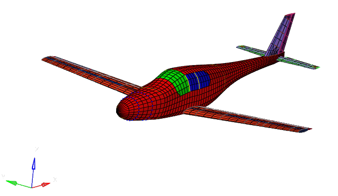 Modelling Aircraft Structures OS-T: 8010 Trim Analysis of a Full Aircraft Model