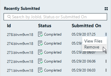 Remove Job from the server