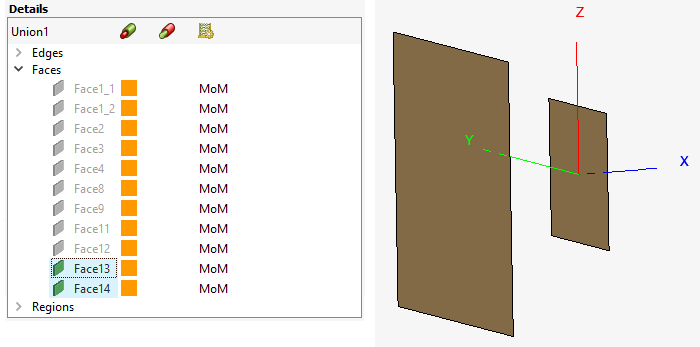 Removing Redundant Geometry Faces