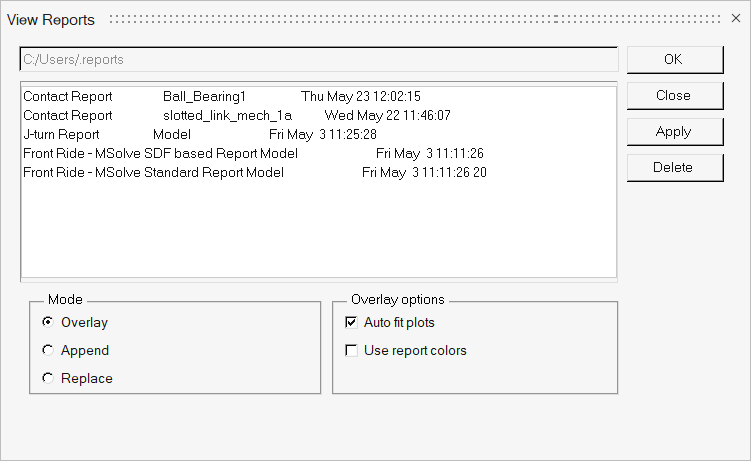 Viewpoint Report Example View Reports