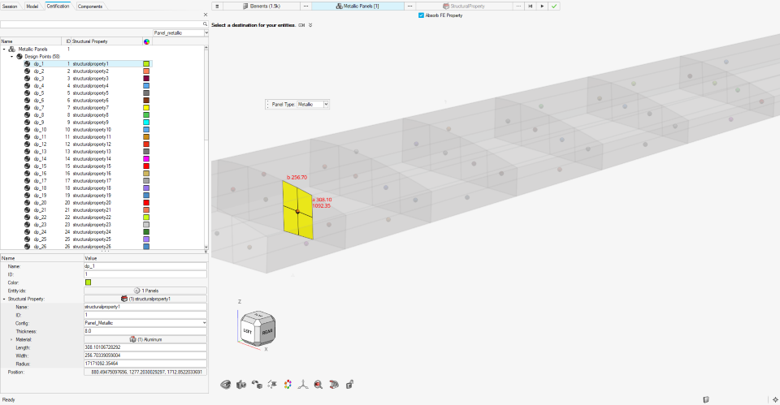 Create Panel Structural Elements
