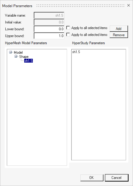 HS-1550: Set Up a Shape Optimization Study Using HyperMesh and Abaqus