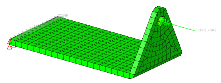 Dcomposite Rigid Shell OS-E: 0175 Continuum Shell Composites Using PCOMPLS