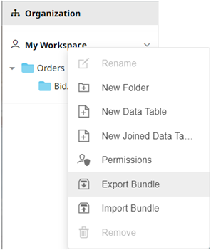 Altair Panopticon Web Authoring Help - Exporting Bundle for a Data ...