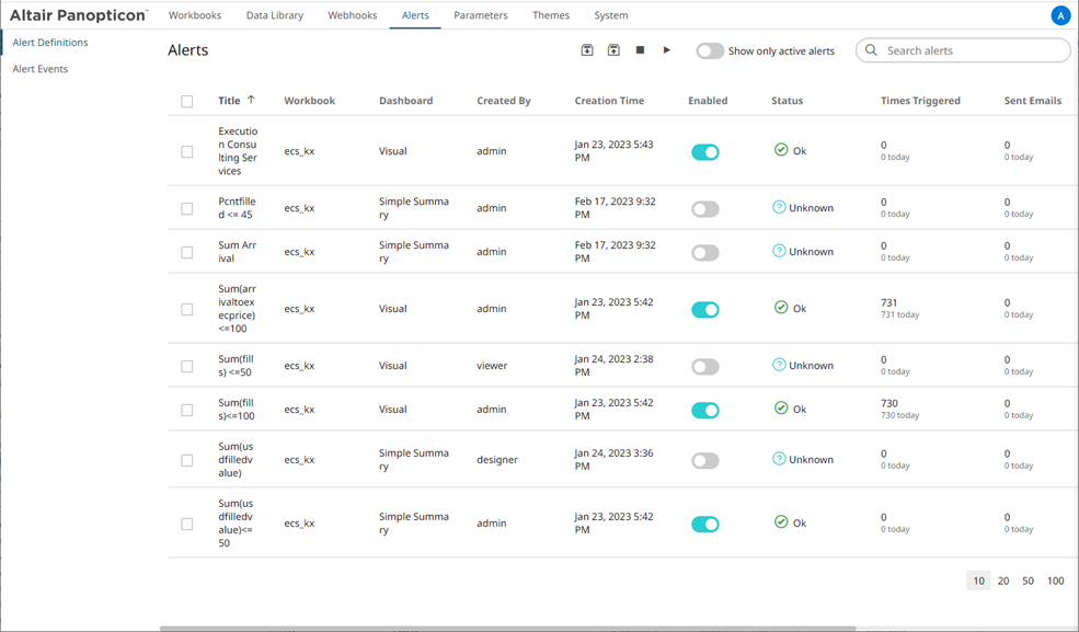 Altair Panopticon Real Time Installation and Reference Help - Enabling ...