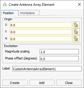 Creating a Custom Array Element