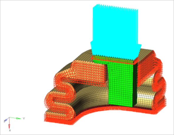 Os E 0120 Nonlinear Static Analysis With Hyperelastic Material Model