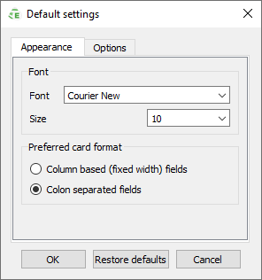 Preferences
