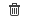 Trash Can Delete Icon