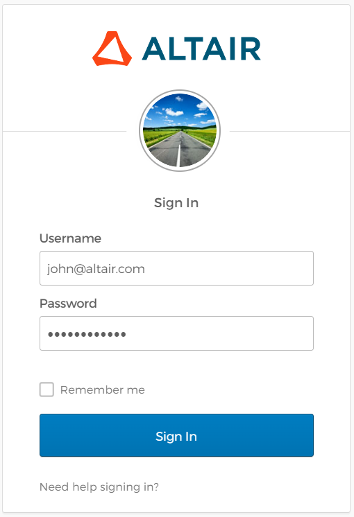 Registered User Authentication
