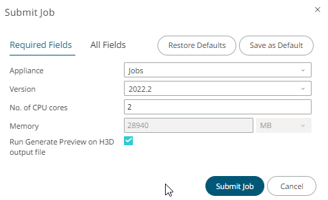 Submit Job