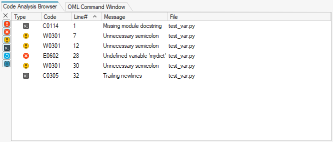 Code Analysis Browser