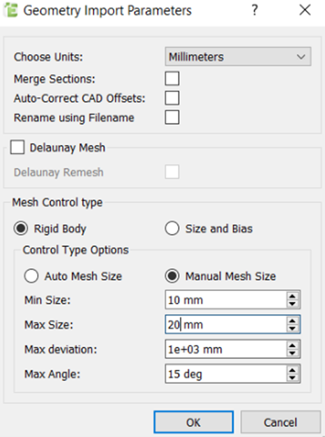 Linear Rotation In Edem EDEM Creator - Set up the Model