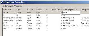 WebInterface db3