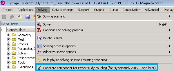 Altair Flux Applications