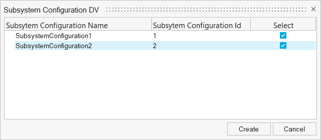 Selectable Configurations Design Subsystem Configurations as Design Variables