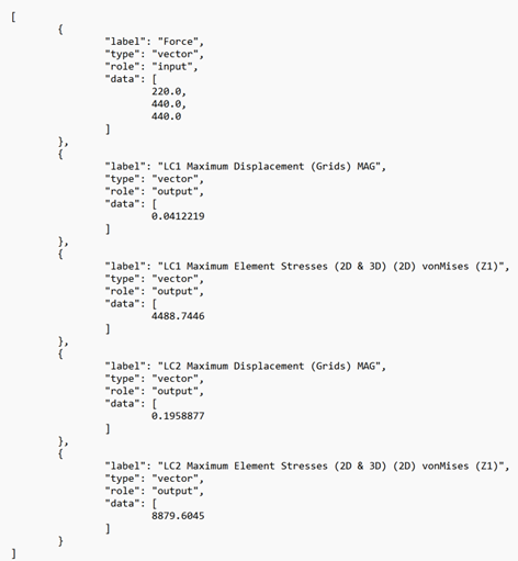 PhysicsAI-T: 3020 Hook for Global Input and Output Vectors