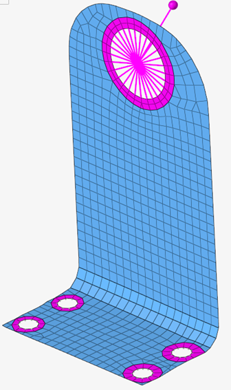 Le Bracket Method OS-HM-T: 11000 Topography Optimization of an L-bracket