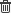 Trash Can Delete Icon