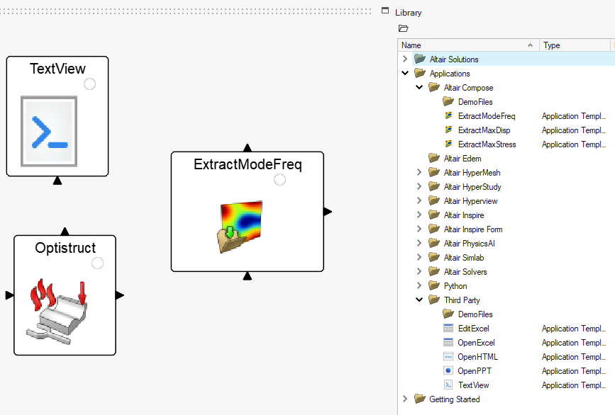 Altair Textview Orchestrator