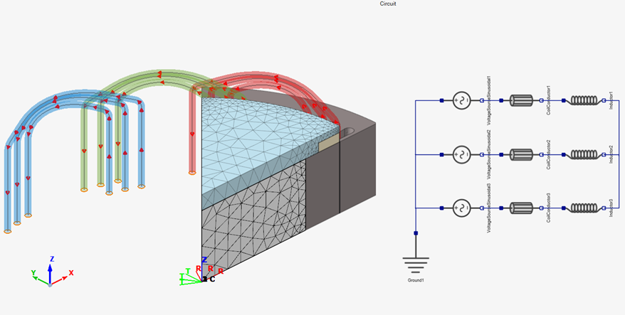 3d Motor Model Simulation Python SimLab Tutorial: MAC 3D Induction Motor